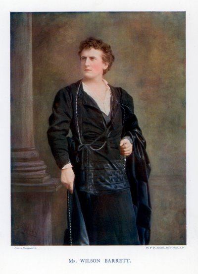 Wilson Barrett, engelsk skådespelare, manager och dramatiker, 1901. av William and Daniel Downey