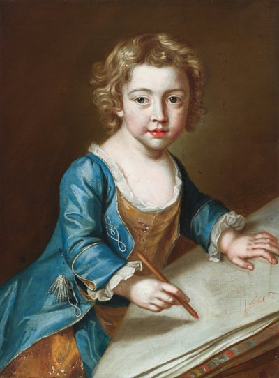 Porträtt av Lord Algernon Percy av William of Bath Hoare