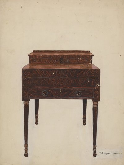 georgiskt skrivbord av Willoughby Ions