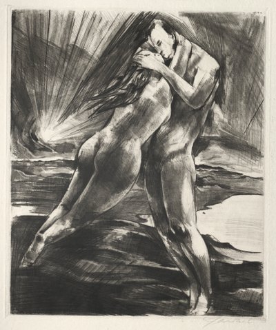 Arno Holz Folder: Flytande par av Willy Jaeckel