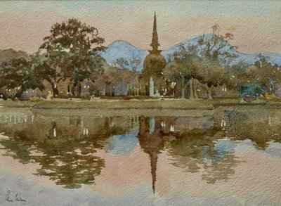 21 Sukhothai, Thailand - Upplysningsteam av Wilson Clive