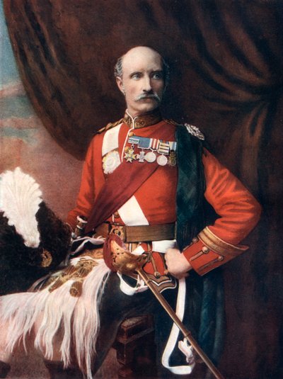 Sir George Stuart White, brittisk armégeneral, 1902 av Window and Grove