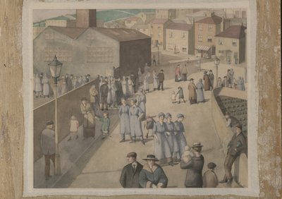 Lämnar ammunitionsverket av Winifred Knights