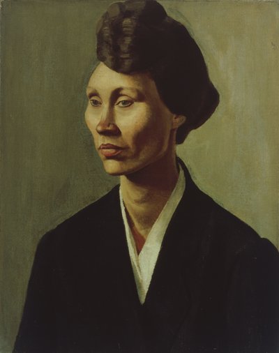 Porträtt av en ung kvinna av Winifred Knights
