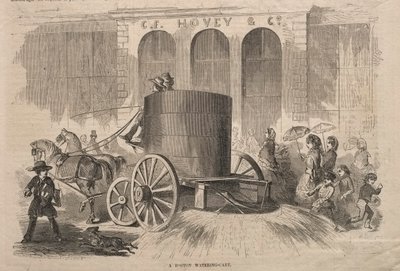 En vattenvagn från Boston, 1857. av Winslow Homer