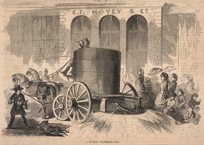 En Boston Watering-Cart, från Ballou