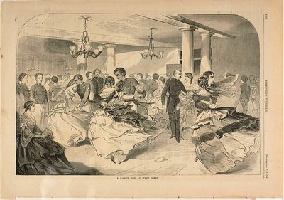 En kadett hoppar in på West Point av Winslow Homer