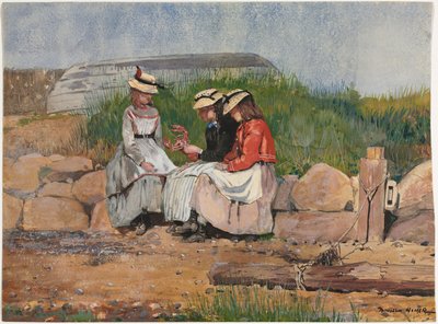 En fiskares dotter av Winslow Homer