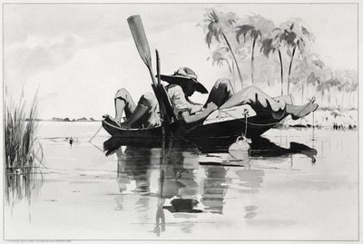 En fiskefest av Winslow Homer