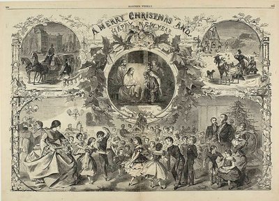 God jul och gott nytt år av Winslow Homer