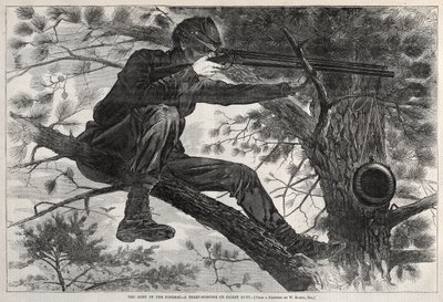 En prickskytt på vaktposttjänst av Winslow Homer