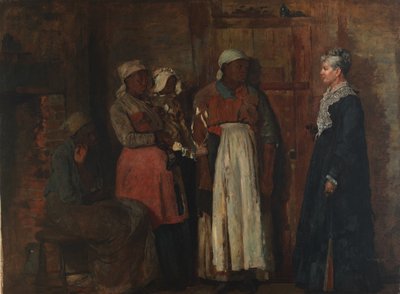 Ett besök från den gamla älskarinnan av Winslow Homer