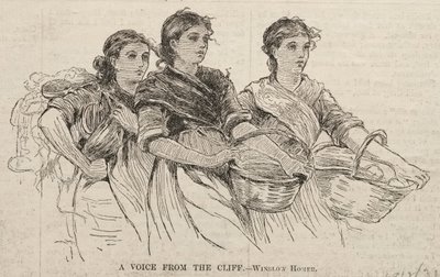 En röst från klippan. av Winslow Homer