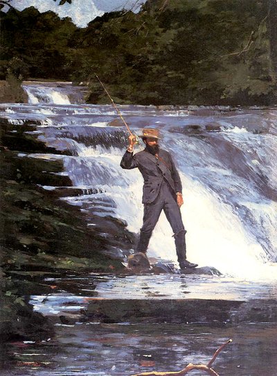 En fiskare, 1874 av Winslow Homer