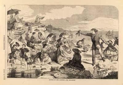 Augusti på landet - The Sea-Shore, från Harper