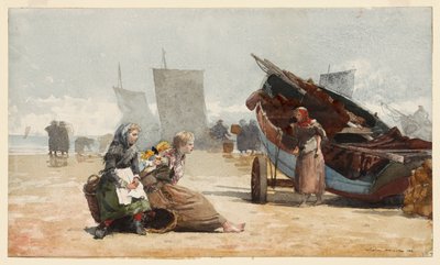 Strandvy, Cullercoats av Winslow Homer