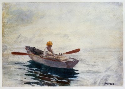 Pojke i en båt av Winslow Homer