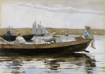 Pojkar i en Dory av Winslow Homer