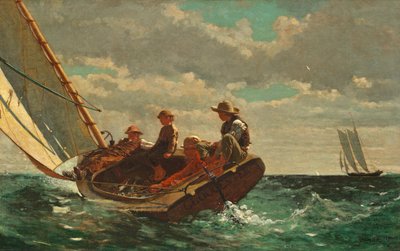 Breezing Up (A Fair Wind) 1873-76 av Winslow Homer
