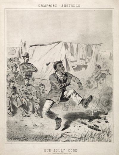 Kampanjskisser:  Vår glada kock av Winslow Homer