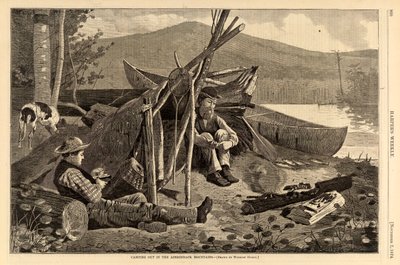 Camping i Adirondackbergen, ur Harper