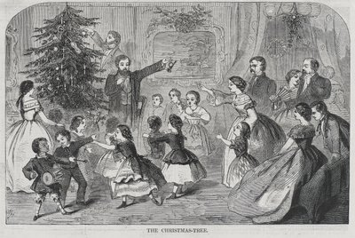 Jul -- Samla Evergreens Julgranen av Winslow Homer