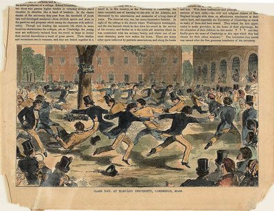 Klassdag, vid Harvard University, Cambridge, Massachusetts av Winslow Homer