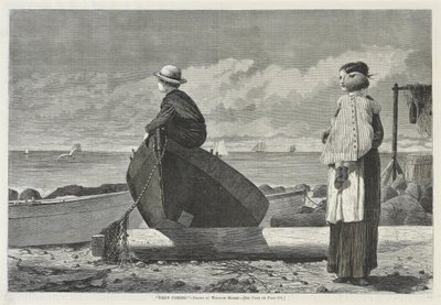 Pappa kommer! av Winslow Homer