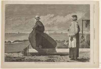Pappa kommer av Winslow Homer