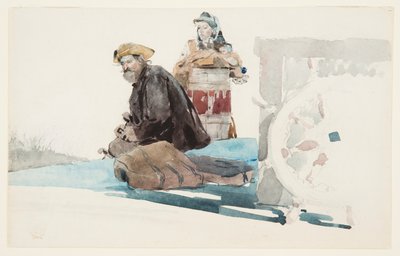 Däckspassagerare av Winslow Homer