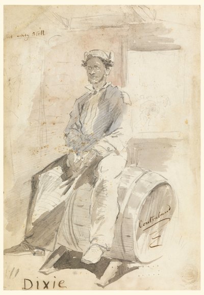 Ritning, Dixie, 1861 av Winslow Homer