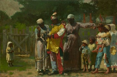 Att klä sig för karnevalen av Winslow Homer
