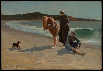 Eagle Head, Manchester, Massachusetts (Högvatten) av Winslow Homer