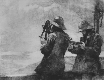 Åtta klockor, 1887. av Winslow Homer