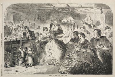 Höstlekar - äppelfesten av Winslow Homer