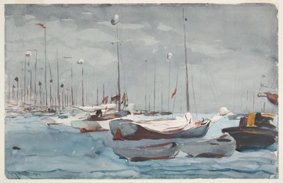 Fiskebåtar, Key West av Winslow Homer