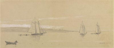 Fiskeflottan vid Gloucester av Winslow Homer