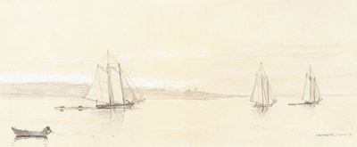 Fiskeflottan i Gloucester av Winslow Homer