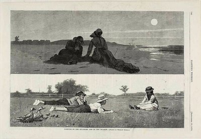 Flirt vid havet och på ängen av Winslow Homer