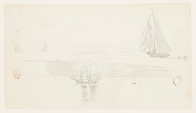 Fyra skonare av Winslow Homer