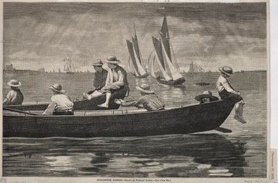 Gloucester Harbor, 1873. av Winslow Homer