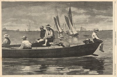 Gloucester Harbor, från Harper av Winslow Homer