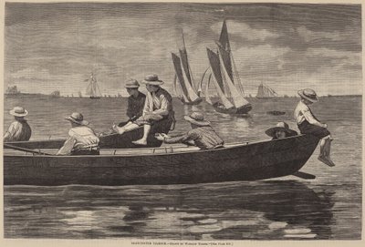 Gloucester Harbor, publicerad 1873. av Winslow Homer