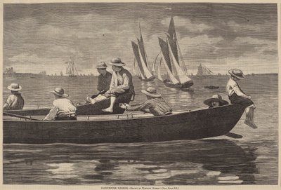 Gloucester Harbor, publicerad 1873. av Winslow Homer