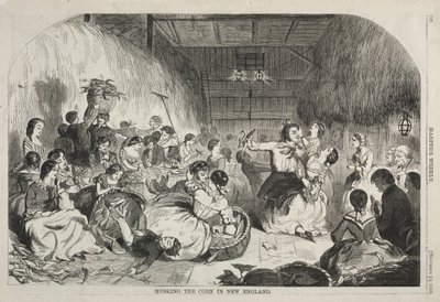 Att skala majs i New England av Winslow Homer