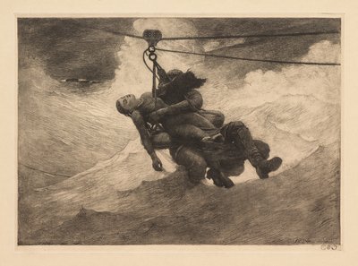 Räddningslina av Winslow Homer