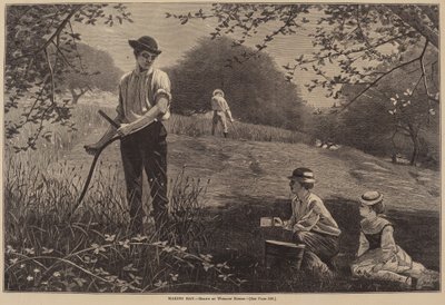 Making Hay, publicerad 1872. av Winslow Homer