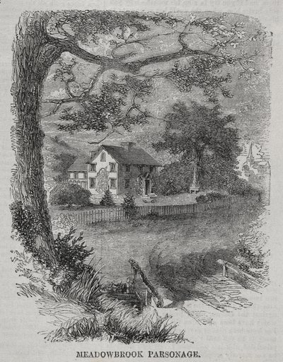 Meadowbrook prästgård, 1860. av Winslow Homer
