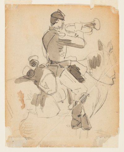 Monterad Bugler av Winslow Homer