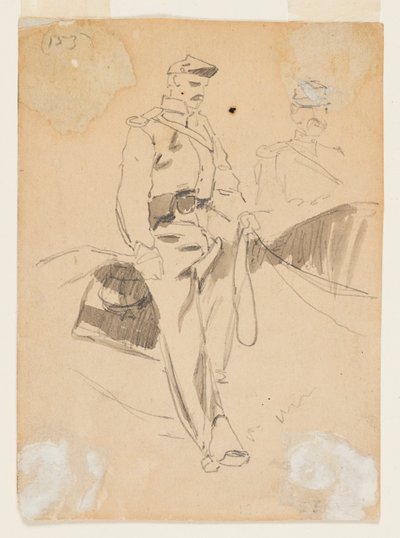 Beriden kavallerist av Winslow Homer